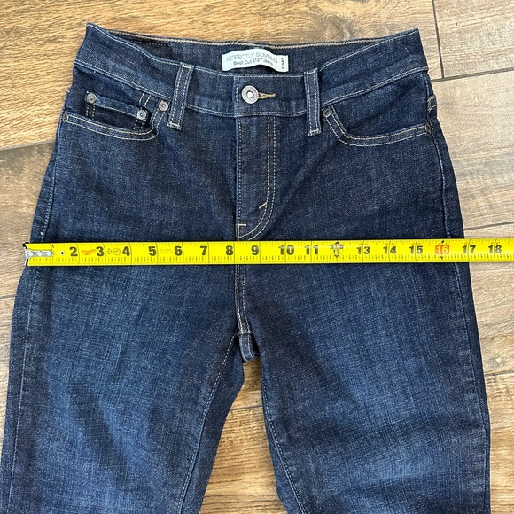 Levi’s Perfectly Slimming Bootcut 512 Jeans 4M, Dark Wash Bootcut Jeans 27 - Picture 7 of 11